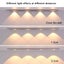 LED Night Light Under Cabinet Light USB Rechargeable Motion Sensor 30cm 2 lights Carousel 10