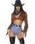Round Em Up Cowgirl Womens Costume Carousel 2