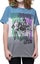 Ramones T Shirt Hey Ho Retro Band Logo new Official Unisex Dip Dye Blue Carousel 3