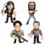 The Walking Dead - Die Cast Metal 4 Figure Set: Michonne, Daryl, Rick & Glenn Carousel 1