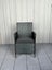 1800 x 990 Dining Set - 6 x Chairs - Black Glass - Black PE Rattan Carousel 4