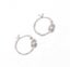 925 Sterling Silver Knotted Huggie Earrings "Kacee" (15mm) Carousel 4