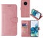 Huawei mate 30 pro wallet case cowhide finish 3 card slots 1 pocket rose gold Carousel 1