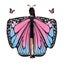 Butterfly Wings for Ladies Cape Nymph Pixie Halloween Costume Accessory Carousel 1