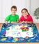 Kids Activity Toys for 3+ Years Water Doodle Mat 100 x 75 CM Carousel 1
