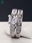 Deago 2Pcs Wedding Engagement Rings For Women Anniversary Promise Ring Bridal Se Carousel 4