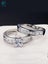 Deago 2Pcs Wedding Engagement Rings For Women Anniversary Promise Ring Bridal Se Carousel 5