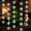 Deago 12PCS Winter Christmas Hanging Snowflake Decorations - White Snowflake Orn Carousel 1