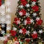 Deago 12PCS Winter Christmas Hanging Snowflake Decorations - White Snowflake Orn Carousel 5