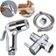 Deago Handheld Bidet Toilet Sprayer, Stainless Steel Bathroom Bidet Sprayer Set Carousel 1