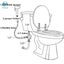 Deago Handheld Bidet Toilet Sprayer, Stainless Steel Bathroom Bidet Sprayer Set Carousel 9