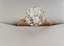 Vintage Huge 18ct Solid Gold 4.6 CT Clear Rock Crystal Solitaire Statement Ring Carousel 2