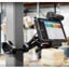 RAM Square Post Clamp Base for Posts up to 3" Wide Carousel 3