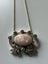 Antique Victorian 18k Gold & Platinum Cabochon Opal & Diamond Pendant Necklace Carousel 6