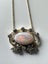 Antique Victorian 18k Gold & Platinum Cabochon Opal & Diamond Pendant Necklace Carousel 7