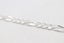 Sterling Silver 3:1 Figaro Bracelet IRA06 Carousel 5