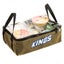 Adventure Kings Clear Top 400GSM Canvas Bag + Collapsible Laundry Basket Camping Carousel 6