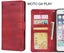 MOTO G4 PLAY Case Wallet Leather Vintage Flip Folio Case Carousel 1