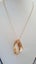 Gorgeous 9ct Gold Huge Abstract Champagne Crystal Pendant Necklace Carousel 5
