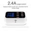 8-ports QC3.0 / Type-C Mobil iPad Tablets Fast Charge with Smart Digital Display Carousel 8