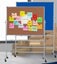 Cork Board/Pin Board 70 x 100cm NEW Carousel 8