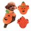 Pumpkin Dog Cat Costume Halloween Cosplay for Autumn Winter Carousel 1