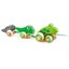 Hape Pull-Along Frog Family Carousel 1