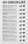 RV Checklist Memo Board Portable Daily Affairs Plastic Board with Slider Carousel 1