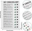 RV Checklist Memo Board Portable Daily Affairs Plastic Board with Slider Carousel 2