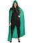 Emerald Green Velvet Deluxe Adults Cape Carousel 2