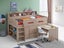 Kansas Single Cabin Bed - Desk, Drawers, Shelving - Sonoma Oak Carousel 1