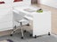 Kansas King Single Cabin Bed - Desk, Drawers, Shelving - Full White Carousel 4