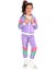 80s Purple Tracksuit Kids Costume Carousel 3
