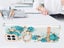 Finger Ring Kickstand Case Cover for Samsung Galaxy A22 4G Flower Carousel 3