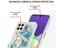 Finger Ring Kickstand Case Cover for Samsung Galaxy A22 4G Flower Carousel 4