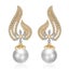 Earrings Jewelry Stud Diamonds Rhinestone Crystal Luxury Pearl Cubic Zirconia Carousel 1