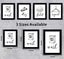 Inkdotpot 4 Piece Laundry Signs for Laundry Room Decor Laundry Poster With Carousel 3