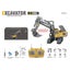 11 Channel Remote Control Excavator Toy Carousel 13