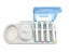 1X Electric Toothbrush Holder Toothbrush Head Storage Box for Oral B Style 1 Carousel 2