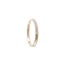 NEW 14k Gold Round Diamond 0.25ctw Half Eternity Wedding Stacking Band Ring Carousel 4