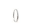 NEW 14k Gold Round Diamond 0.25ctw Half Eternity Wedding Stacking Band Ring Carousel 6
