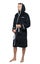 The Beatles Bathrobe Abbey Road Band Logo new Official Black Unisex Carousel 3
