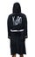 Korn Bathrobe Classic Band Logo new Official Black super soft fleece Unisex Carousel 4