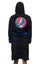 Grateful Dead Bathrobe Steal Your Face Band Logo new Official Black Unisex Carousel 4