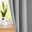 Thermal Insulated Total Blackout Curtains Drapes Pinch Pleats Grey Small -TSP11 Carousel 6
