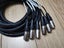 7M 6 Channel XLR Patch Snake cable Carousel 3