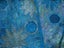 Rare CHIFFON SEWING FABRIC Metallic Lurex MATERIAL 1.35m x 113cm Carousel 5