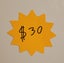 Starburst sale cards 135x125mm 16pcs Star burst sign card FREE SHIPPING ON 5 pcs Carousel 5