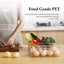 5Pcs Clear Refrigerator Organizer Fridge Storage - Brand New NZ Stock Carousel 3