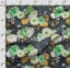 Soimoi Watercolor Floral Print, Poly Taffeta Fabric, Decor Sewing Fabric by The Carousel 2
